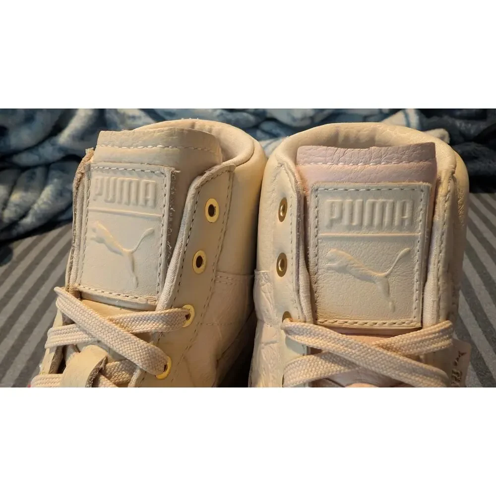 Puma Women's High-Top Sneaker in Light Pink